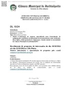 DISPENSA DE LICITAÇÃO Nº 10/2024 PROCESSO ADMINISTRATIVO N.º 11/2024